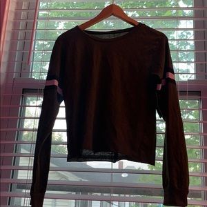 Long Sleeve Crop-top